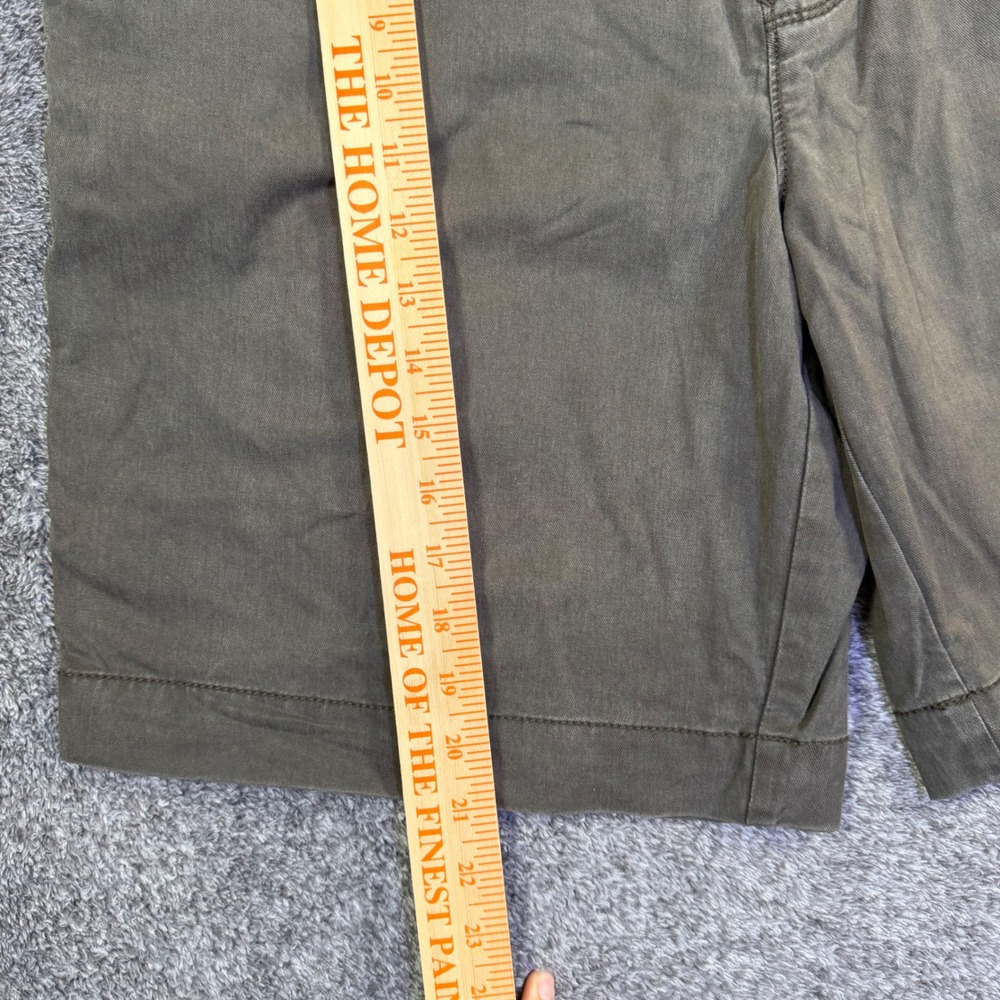 Tommy Bahama Boracay Shorts Mens 35 Olive Green Stretch 10" Inseam Flat Front - Picture 10 of 14